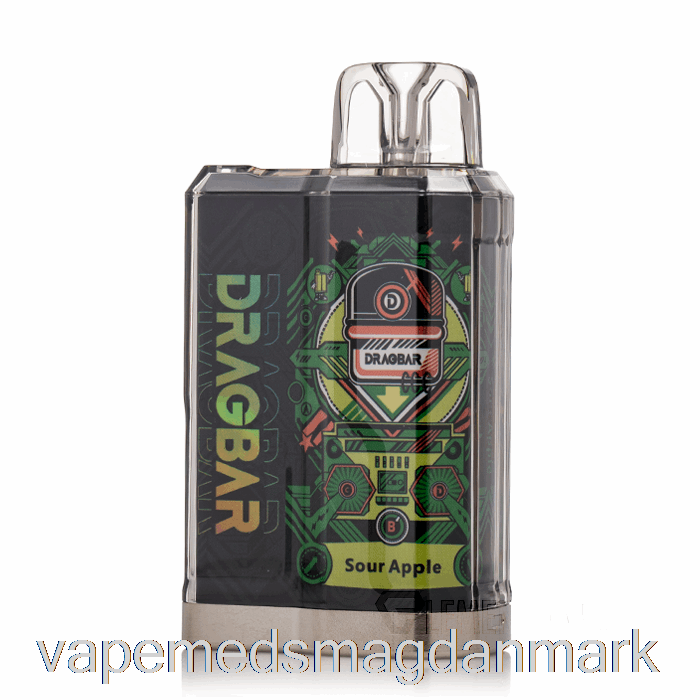 Vape Juice Dragbar B3500 Surt Engangsæble